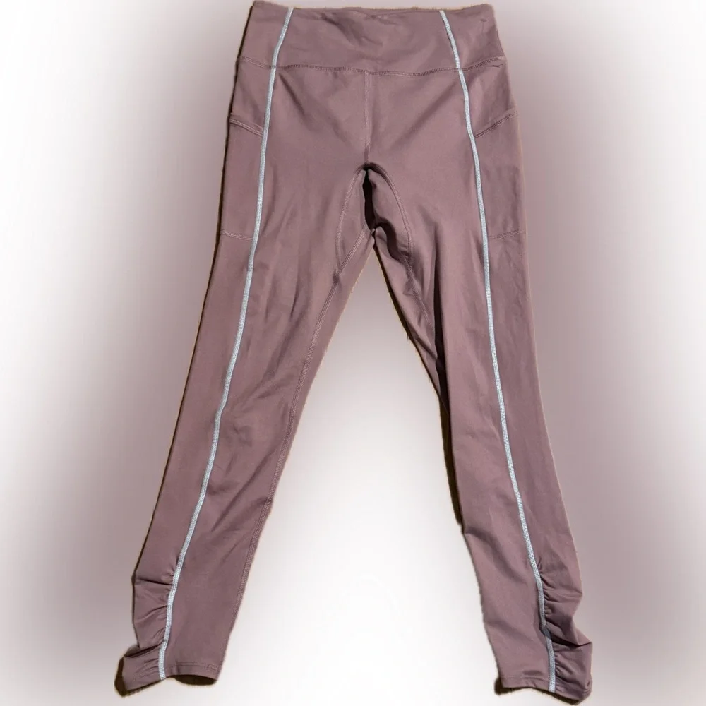FP Movement You’re A Peach High Rise Pocket Leggings Mauve S NWOT - Picture 8 of 10